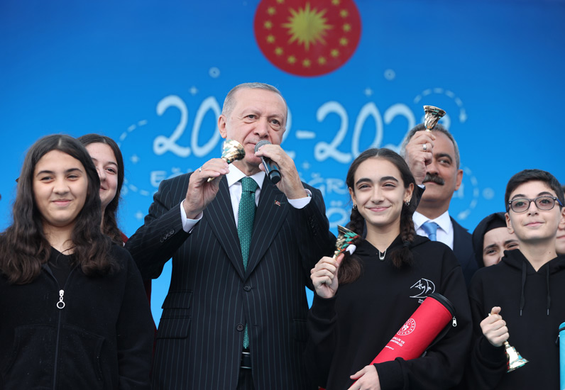 Cumhurbaşkanı Erdoğan, 2022-2023 Eğitim Öğretim Yılı Açılış Töreni’ne katıldı