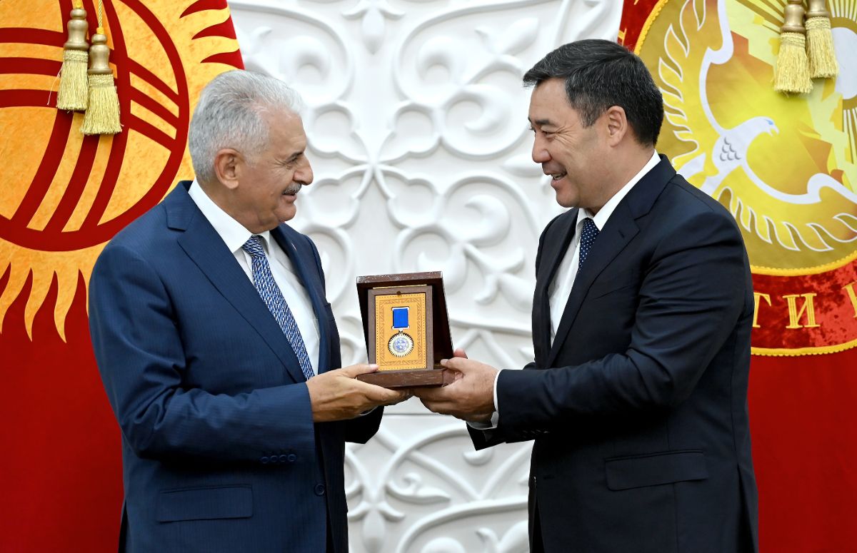 Cumhurbaşkanı Sadyr Japarov Türk Devletleri Teşkilatı Büyükleriyle Bir Araya Geldi