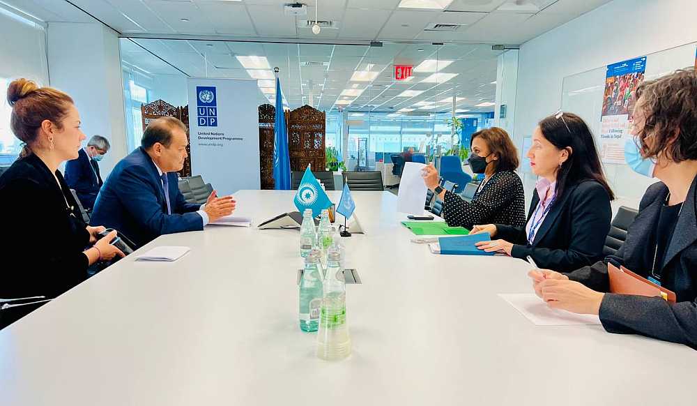 TDT Genel Sekreteri, Birleşmiş Milletler Kalkınma Programı (UNDP) Başkan Yardımcısı ile New York'ta görüştü